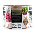 Smart Pot 16 in. Nococo Liner Hanging Basket, Black, Natural & Green 5035683